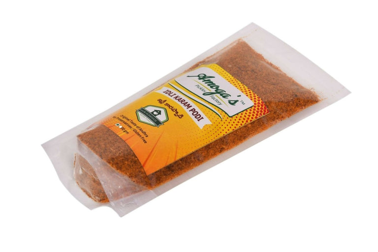 Amoga's Pickles Factory Idli | Dosa Karam Podi Andhra Style - 250 gm