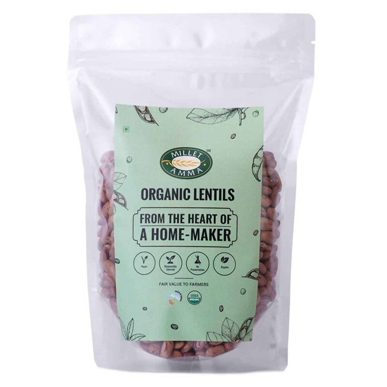 Millet Amma Organic Rajma Chitra - 500 gm