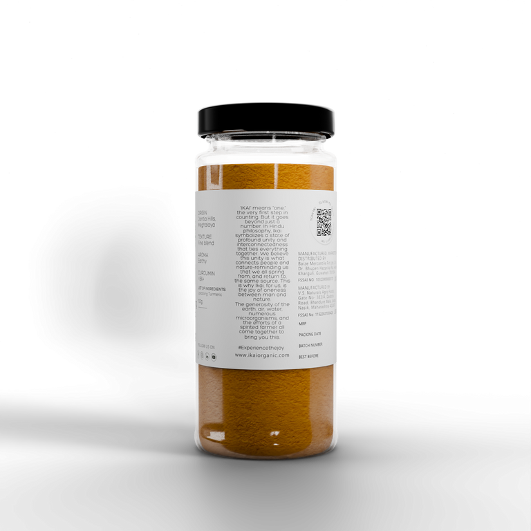 IKAI Natural Lakadong Turmeric - 100 gm