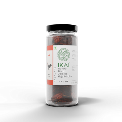 IKAI Natural Bhut Jholokia (King Chilli) - 25 gm