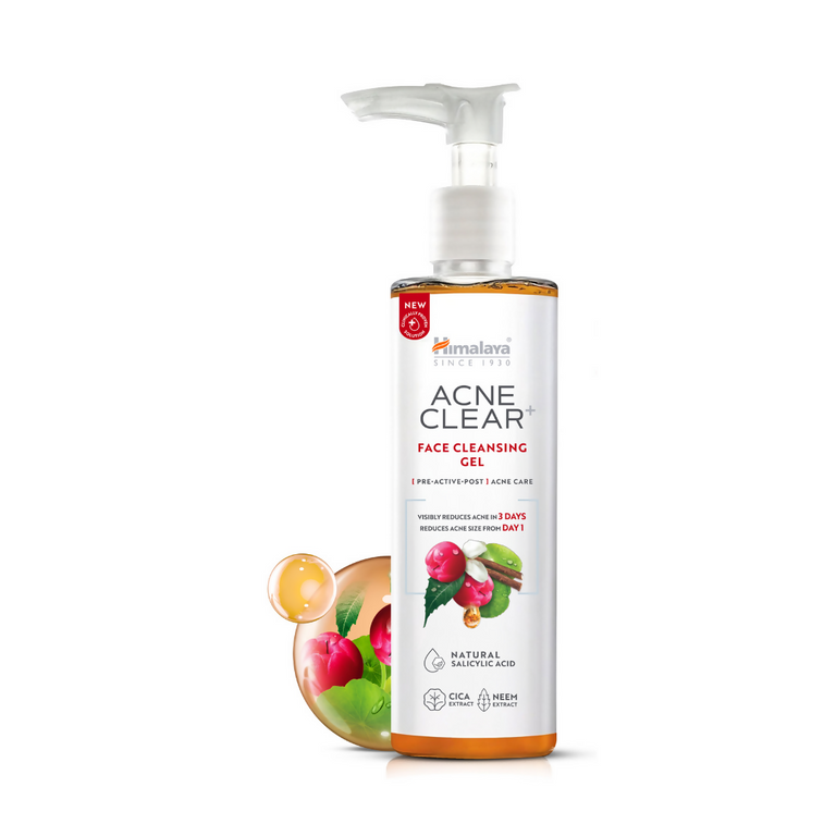 Himalaya Herbals Acne Clear+ Face Cleansing Gel - 200 ml