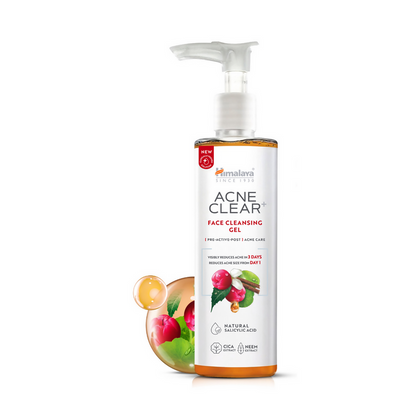 Himalaya Herbals Acne Clear+ Face Cleansing Gel - 200 ml