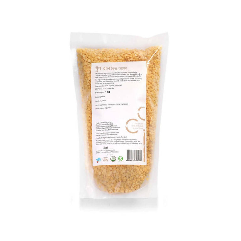 Conscious Food Yellow Lentil Mung Dal - 500 gm