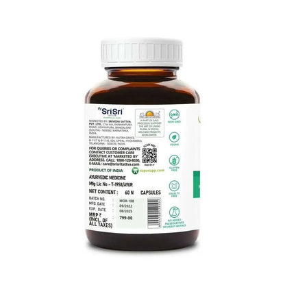 Sri Sri Tattva Supasupp Moringa Oil Capsules - 60 tabs