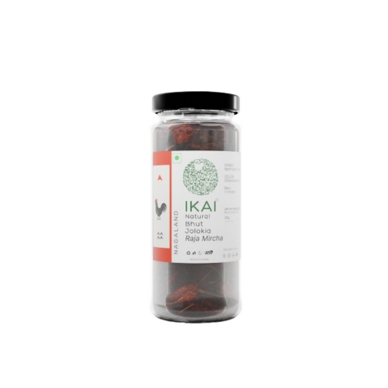 IKAI Natural Bhut Jholokia (King Chilli) - 25 gm