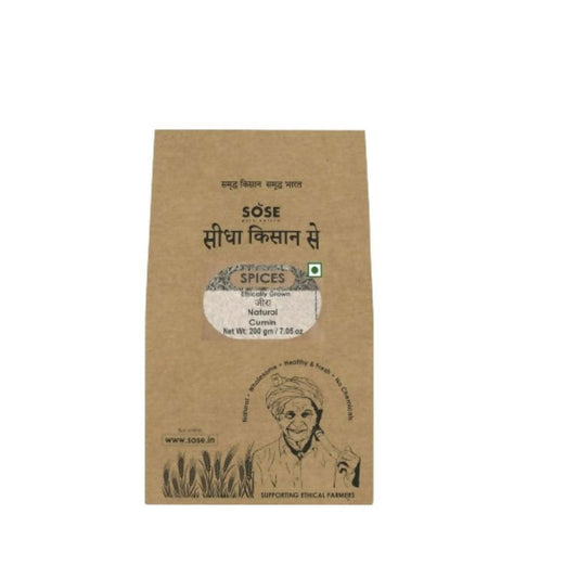 Gir Sidha Kisan Se Natural Cumin Whole (Jira) - 200 gm