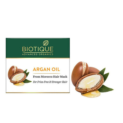 Biotique Argan Oil Hair Mask from Morocco - Limited Time Offer - 175 gm