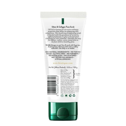 Biotique Advanced Ayurveda Ubtan & Collagen Face Scrub - 100 ml