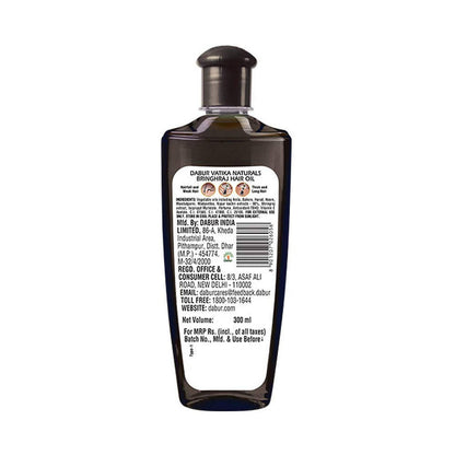 Dabur Vatika Naturals Bhringraj Hair Oil - 300 ml