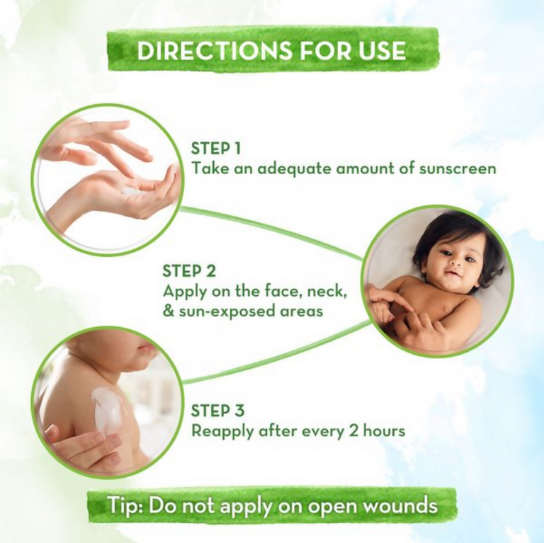 Mamaearth Baby Rich Moisturizing Ultra Light Sunscreen - 50 gm