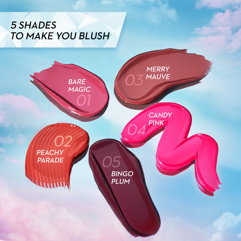 SUGAR Cloud Nine Niacinamide Glow Blush - 03 Merry Mauve - 7.6 ml