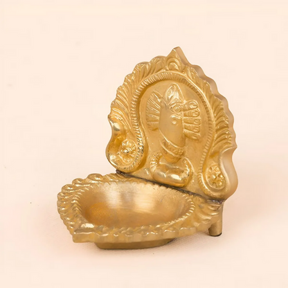 Isha Life Linga Bhairavi Brass Lamp
