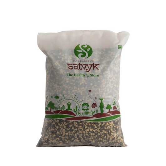 Siddhagiri's Satvyk Urad Dal Chilka - Split with Skin - 500 gm