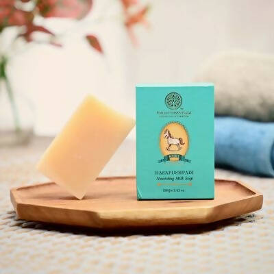 Forest Essentials Dasapushpadi Nourishing Milk Soap - 100 gm