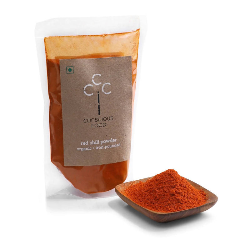 Conscious Food Red Chilli Powder - 100 gm