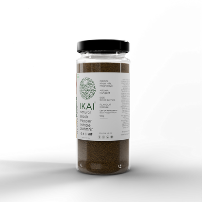 IKAI Natural Black Pepper Powder - 100 gm