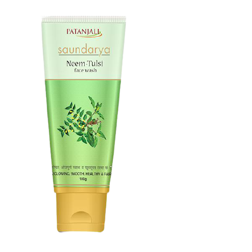 Patanjali Neem Tulsi Face Wash - 60 gm