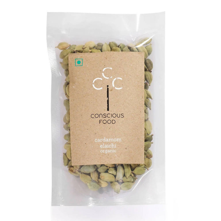 Conscious Food Organic Cardamom (Elaichi) - 50 gm