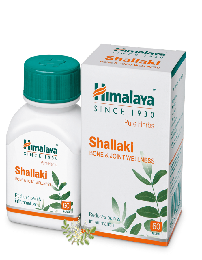 Himalaya Herbals Shallaki - Pack of 1 - 60 tabs