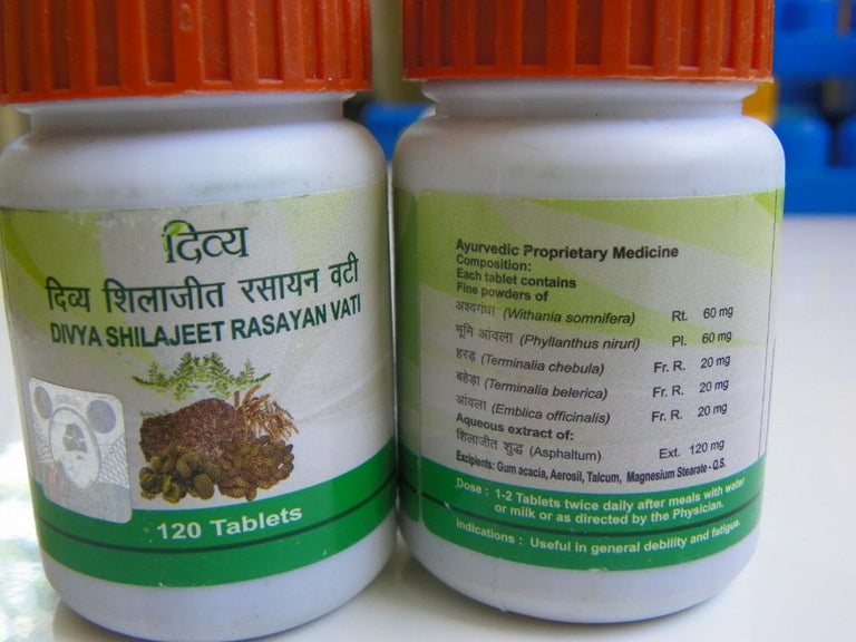 Patanjali Divya Sj Rasayan Vati - 60 tabs - Pack of 1