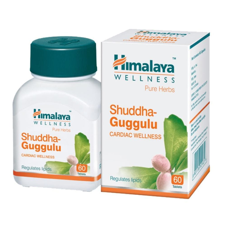 Himalaya Wellness - Shuddha Guggulu Regulates Lipids - Pack of 1 - 60 tabs