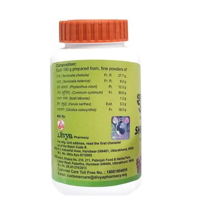 Patanjali Divya Shuddhi Churna - Pack of 1 - 100 gm