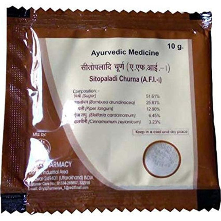 Patanjali Divya Sitopaladi Churna - Pack of 1 - 10 gm