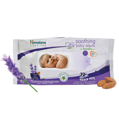 Himalaya Herbals - Soothing Baby Wipes - 72 Wipes