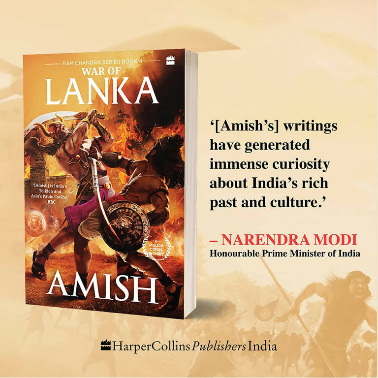 War Of Lanka (Ram Chandra Series Book 4) by Amish Tripathi - Paperback