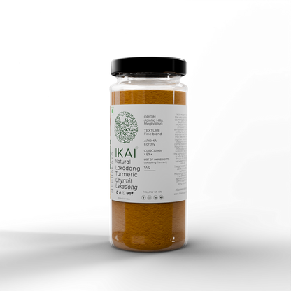 IKAI Natural Lakadong Turmeric - 100 gm