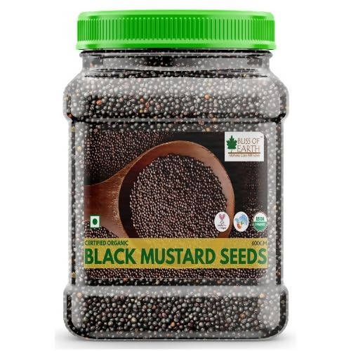 Bliss of Earth Black Mustard Seeds - 600 gm