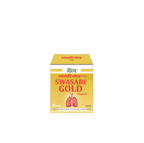 Patanjali Divya Swasari Gold - 20 Caps