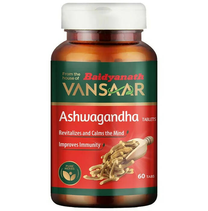 Baidyanath Vansaar Ashwagandha Tablets - 60 tabs