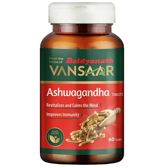 Baidyanath Vansaar Ashwagandha Tablets - 60 tabs