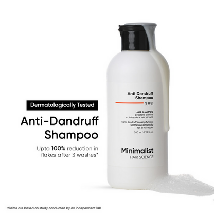Minimalist Anti-Dandruff Shampoo 3.5% Salicylic Acid - 100 ml