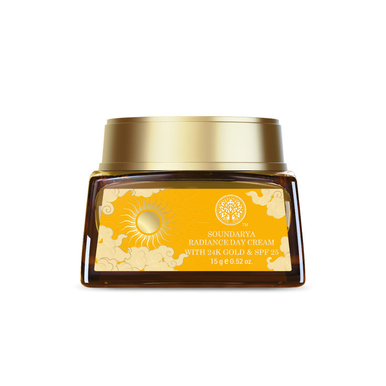 Forest Essentials Soundarya Radiance Cream With 24K Gold & SPF 30 - 15 gm