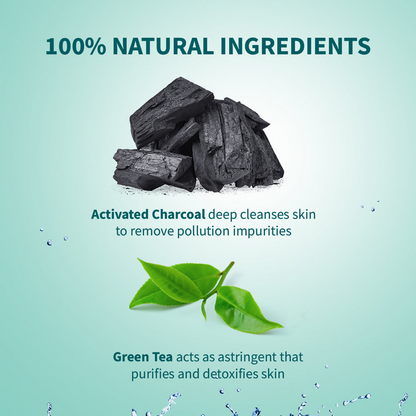 Himalaya Herbals Pollution Detox Charcoal Face Pack - 50 gm