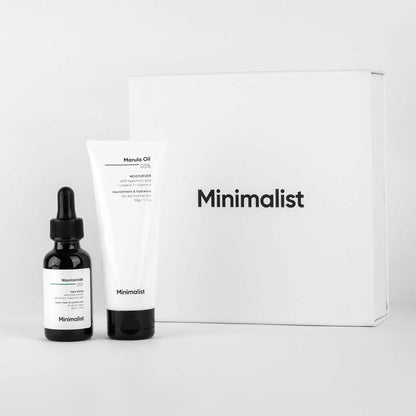 Minimalist Hydrating & Repairing Skincare Gift Set - kit