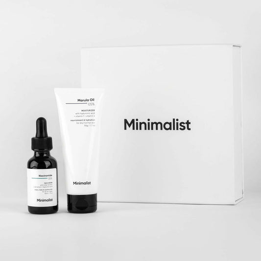 Minimalist Hydrating & Repairing Skincare Gift Set - kit