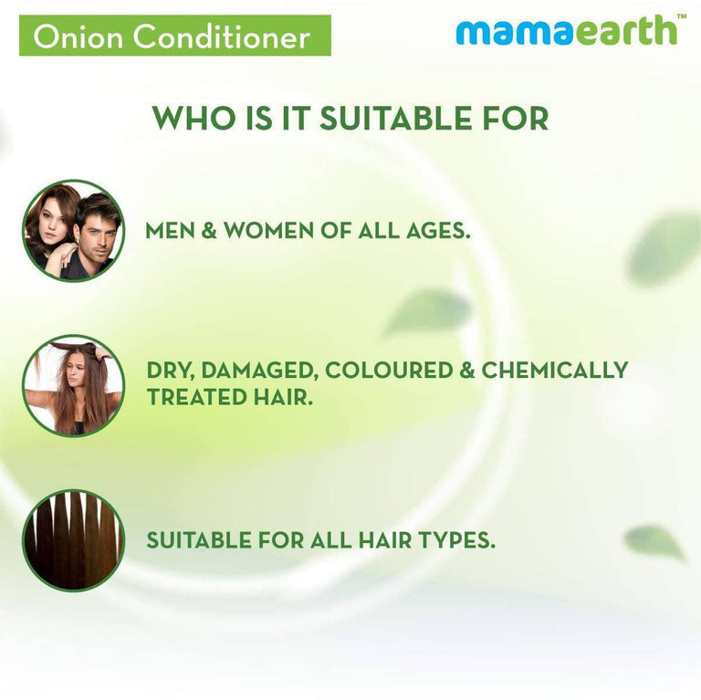 Mamaearth Onion Conditioner For Hair Fall Control - 100 ml