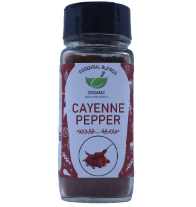 Essential Blends Organic Cayenne Pepper - 50 gm