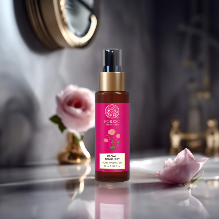 Forest Essentials Facial Tonic Mist Pure Rosewater - 50 ml