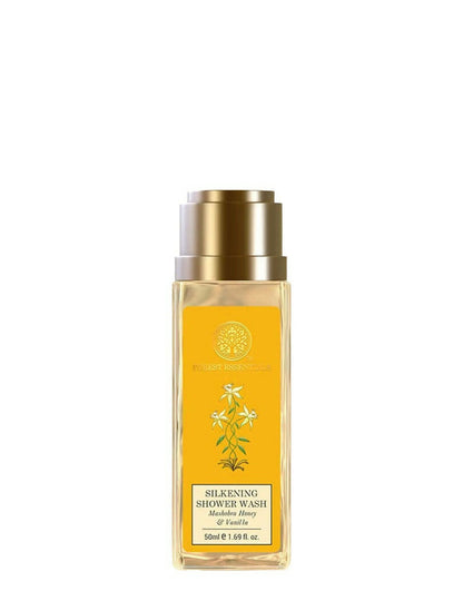 Forest Essentials Travel Size Silkening Shower Wash Mashobra Honey & Vanilla - 50 ml