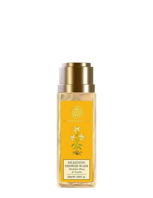 Forest Essentials Travel Size Silkening Shower Wash Mashobra Honey & Vanilla - 50 ml
