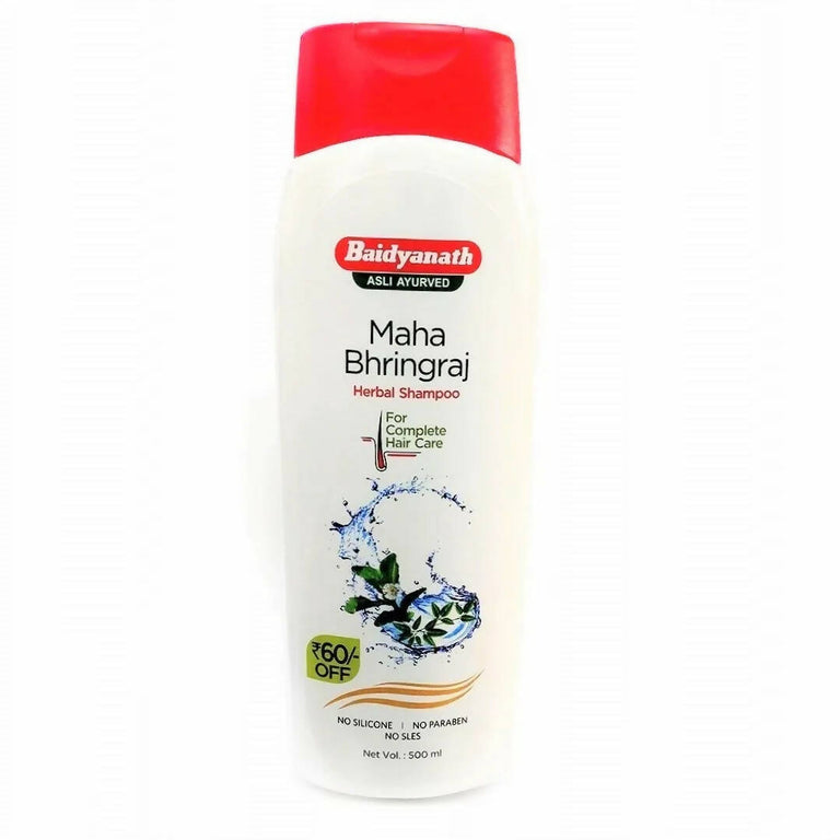Baidyanath Jhansi Maha Bhringraj Herbal Shampoo - 100 ml