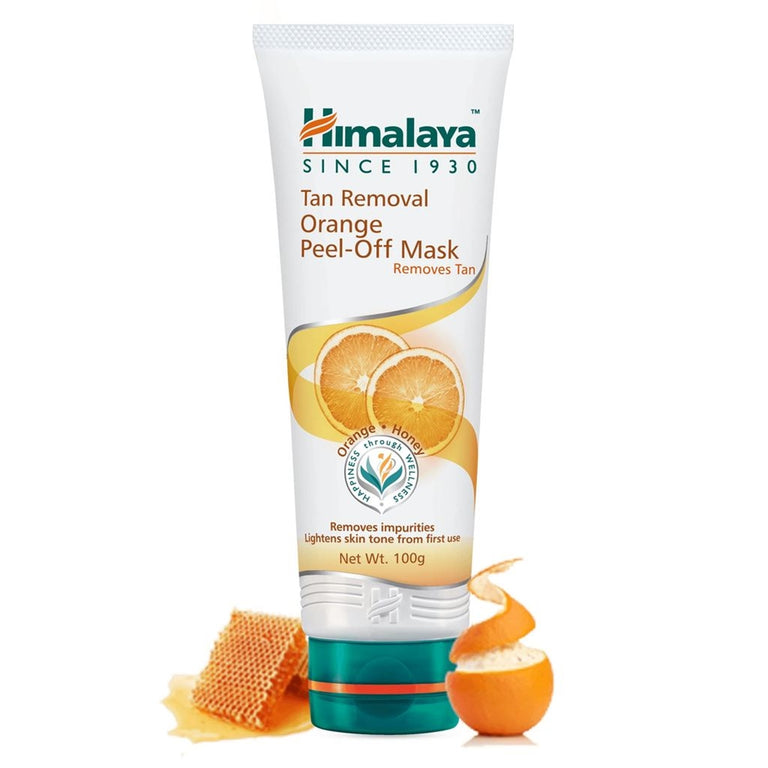 Himalaya Herbals Tan Removal Orange Peel-Off Mask - 50 gm