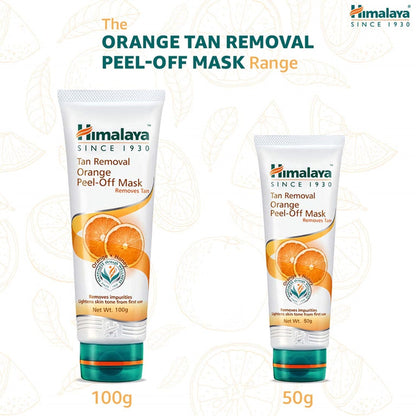 Himalaya Herbals Tan Removal Orange Peel-Off Mask - 50 gm