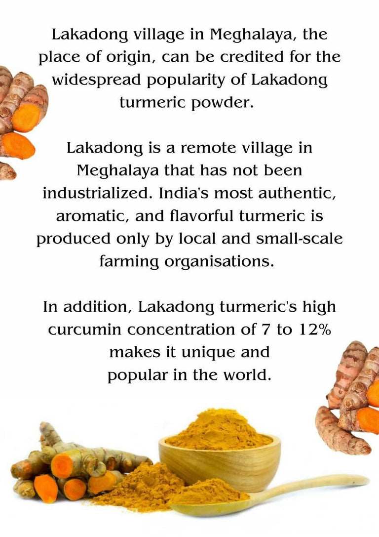 Cordy Herb Lakadong Turmeric Powder - 100 gm