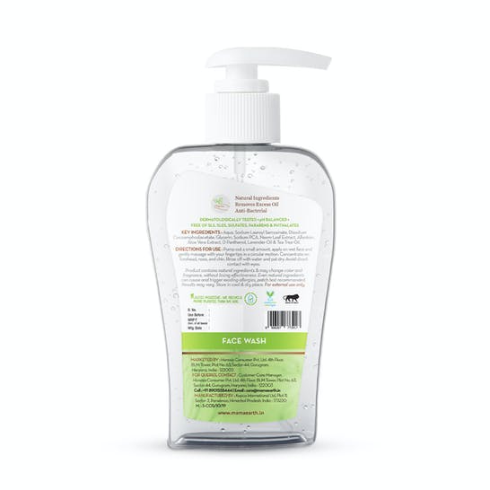 Mamaearth Tea Tree Face Wash for Acne & Pimples - 100 ml - Pack of 1