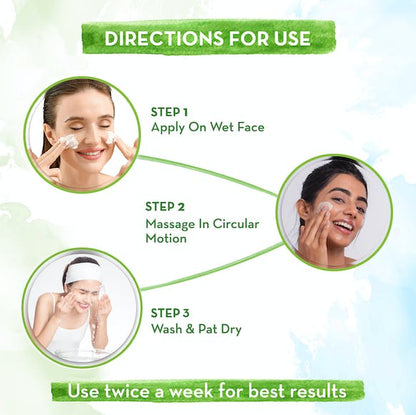 Mamaearth Tea Tree Face Scrub For Skin Purification - Limited Time Offer
